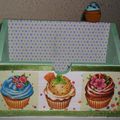 PORTE COURRIER cupcakes