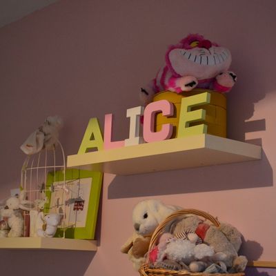 Nouvelle chambre pour Alice...