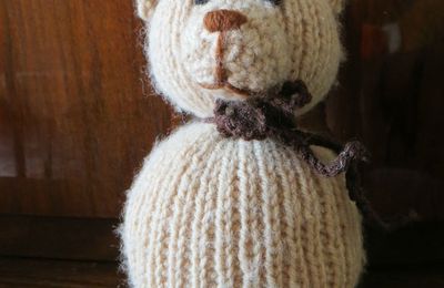 Création d'un petit ours et d'une petite chouette au tricot