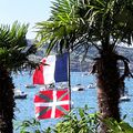 Fontarrabie vue depuis la Villa Mauresque ( Hendaye )