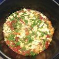 Saganaki de crevettes à la grecque