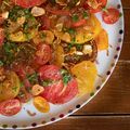 Salade de tomates façon Ottolenghi