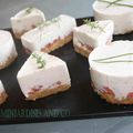 CHEESECAKE AUX HERBES ET SAUMON