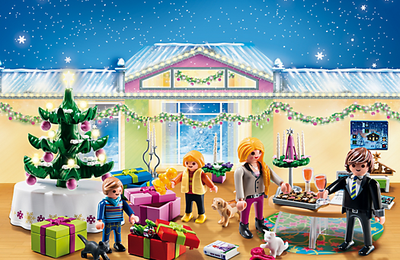 Le calendrier de l'Avent "Réveillon de Noël" Playmobil 5496 : achat et avis