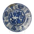  'Kraak' plate, Ming Dynasty, Wanli Reign (1563-1620)