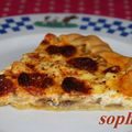 Tarte champignons et chorizo