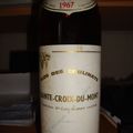 Clos des Coulinats 1967 sainte-croix-du-mont "crême de tête"