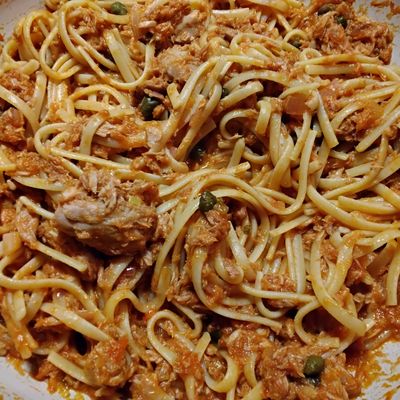 linguine au thon 