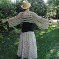 TUTO : Cache Epaules Avorio! (crochet, facile!)