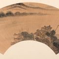 Chen Huan (active ca. 1600), Viewing the Moon on the Lake, Ming dynasty