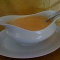 Crème anglaise au caramel