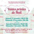 Les ventes privées blackrOse !!! 22-23 novembre et 6-7 décembre !!