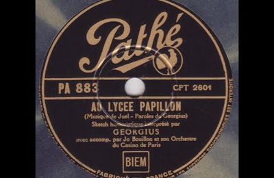 Au lycée Papillon 1936
