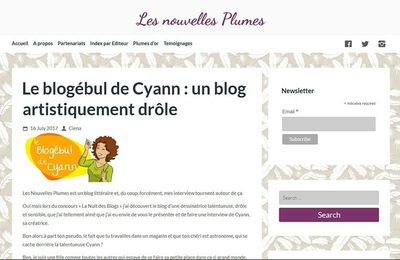 Interview par Ciena Ollier, des Nouvelles Plumes