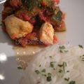 Filets de poulet aux courgettes et tomates