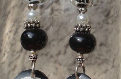 Boucles d'oreilles ethniques : Métisse