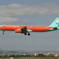 Barcelona In'I Airport(BCN/LEBL): Wind Rose Aviation: Airbus A321-211: UR-WRP: MSN:684.