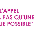 SIGNEZ L'APPEL : "IL N'Y A PAS QU'UNE POLITIQUE POSSIBLE"