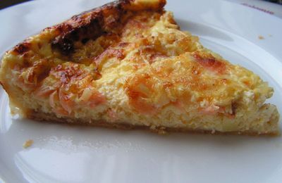 La quiche au saumon