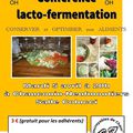 Conférence à Chauconin Neufmoutiers : la lacto-fermentation