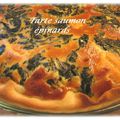 Tarte saumon - épinards