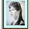 Portrait de Brigitte Bardot