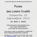 Puces des loisirs créatifs