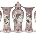 A collection of Chinese famille rose orcelain sold @ Christie's Amsterdam