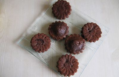 Minis cakes au chocolat VALRHONA plus gourmand...