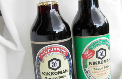 Mes deux nouveaux partenariats : Kikkoman et Halwati Shop