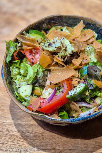 Salade Fattouch Recette
