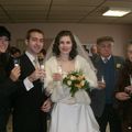 Les photos du petit mariage qui au final, était un vrai mariuage!