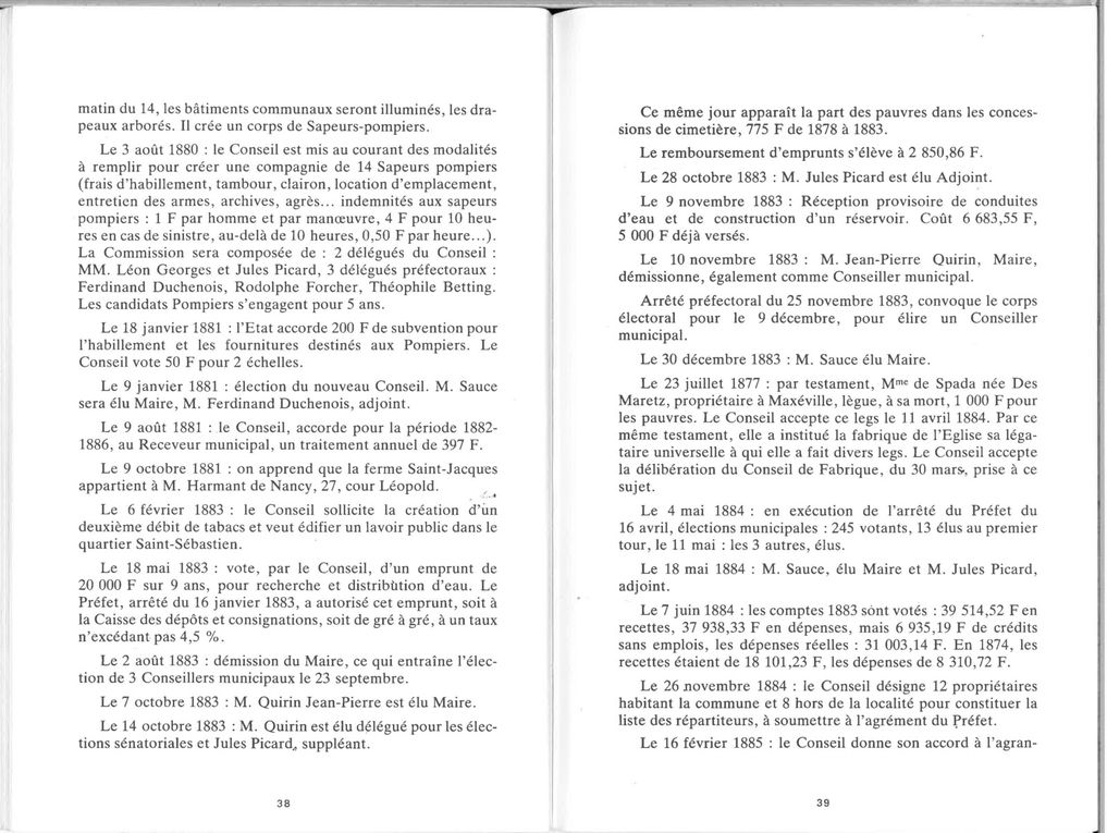 Histoire de Maxéville par André Vautrin 