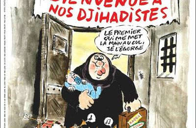 Bienvenue à nos djihadistes - Charlie Hebdo N°1329 - 10 janvier 2018