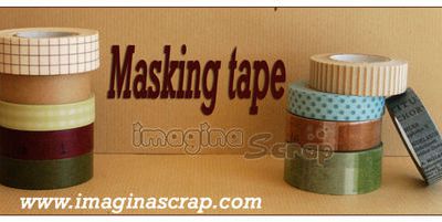 Blog candy "Masking tape " IMAGINASCRAP