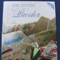 Livre: une année à broder