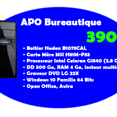 Nouveau chez AlloPanasOrdi ! Je m’appelle Ordi…Dur dur d’etre un pc ! http://www.allopanasordi.fr/accueil/pc