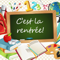 C'EST LA RENTREE, LA RENTREE DES CLASSES !