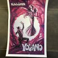 YOGANO affiche entoilée dessin James Hodges