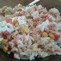 Salade de riz au maïs
