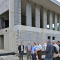 BLANGY : LES ÉLUS DE LA COMMUNAUTÉ DE COMMUNES DÉCOUVRENT LA FUTURE BASE DE LOISIRS.