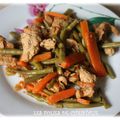 Poêlée de poulet aux carottes