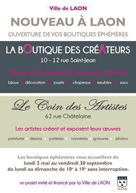 Boutiques éphémères de LAON 02000
