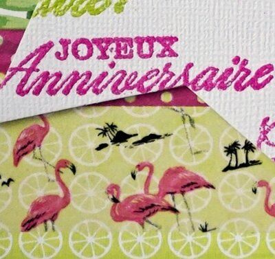 Lundi carterie : "Joyeux Anniversaire Tropical"
