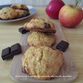 Cookies au muscovado, compote, pépites de chocolat