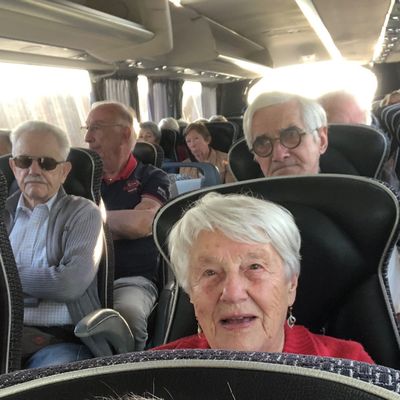 A bord du Trans-Bourgogne Express