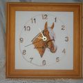 HORLOGE CHEVAL 