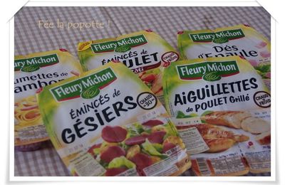 Mon premier swap culinaire "Fleury Michon"