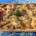 Quiche au saumon frais, fruits de mer et fenouil & accord mets/vin