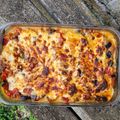 Lasagnes végétariennes aux aubergines et tomates